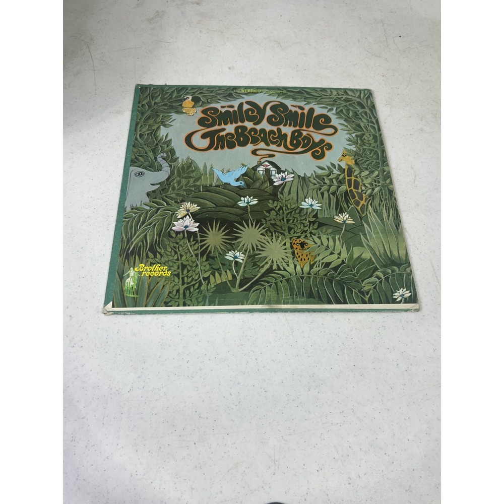 The Beach Boys Smiley Smile Vinyl LP Record Brother Records ST-9001 Stereo Rock